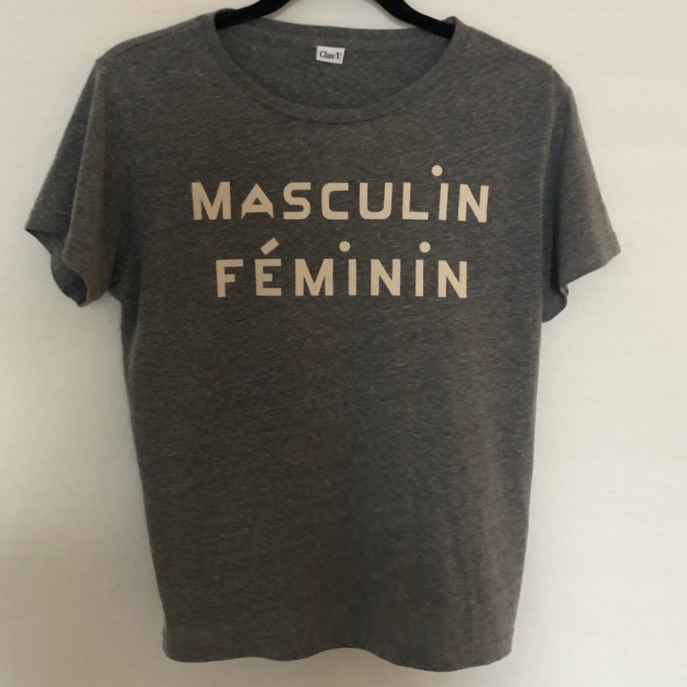 Clare V Masculin Feminin T-Shirt
